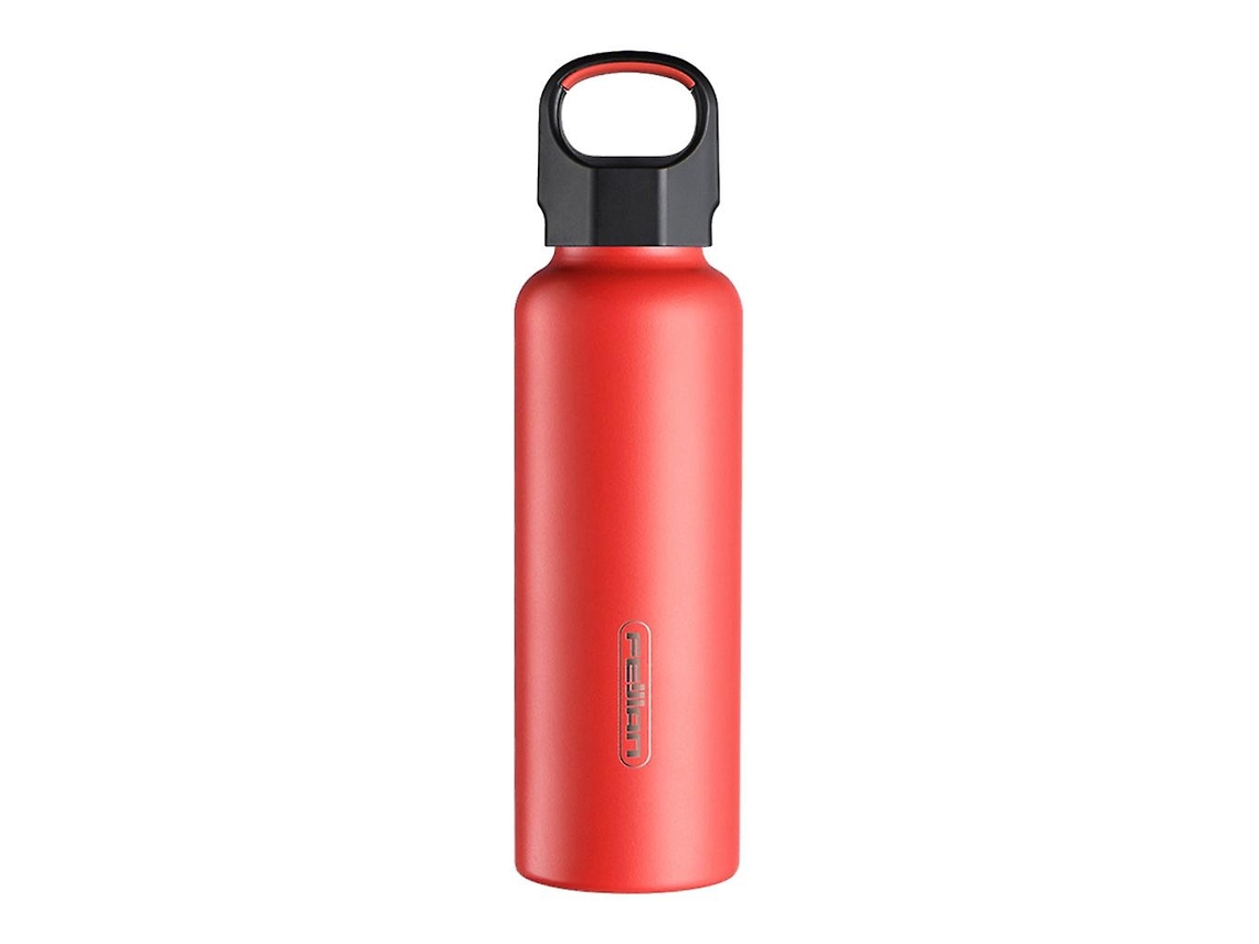 Botella De Agua Deportiva Reutilizable De Acero Inoxidable Con Aislamiento Térmico De 660 Ml, Roja Rosewell