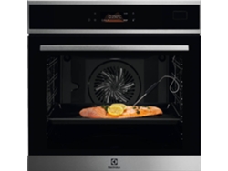 Horno de vapor ELETROLUX Serie 800 SteamBoost EOB8S09X (70 L - hidrolítico - negro/inox)