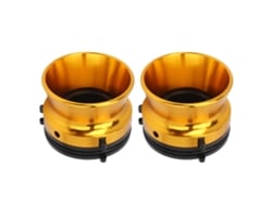 Adaptadores De Hub Nab De Alumínio Polido Universal De 10 Polegadas Para Studer Revox Akai Teac 1 Par