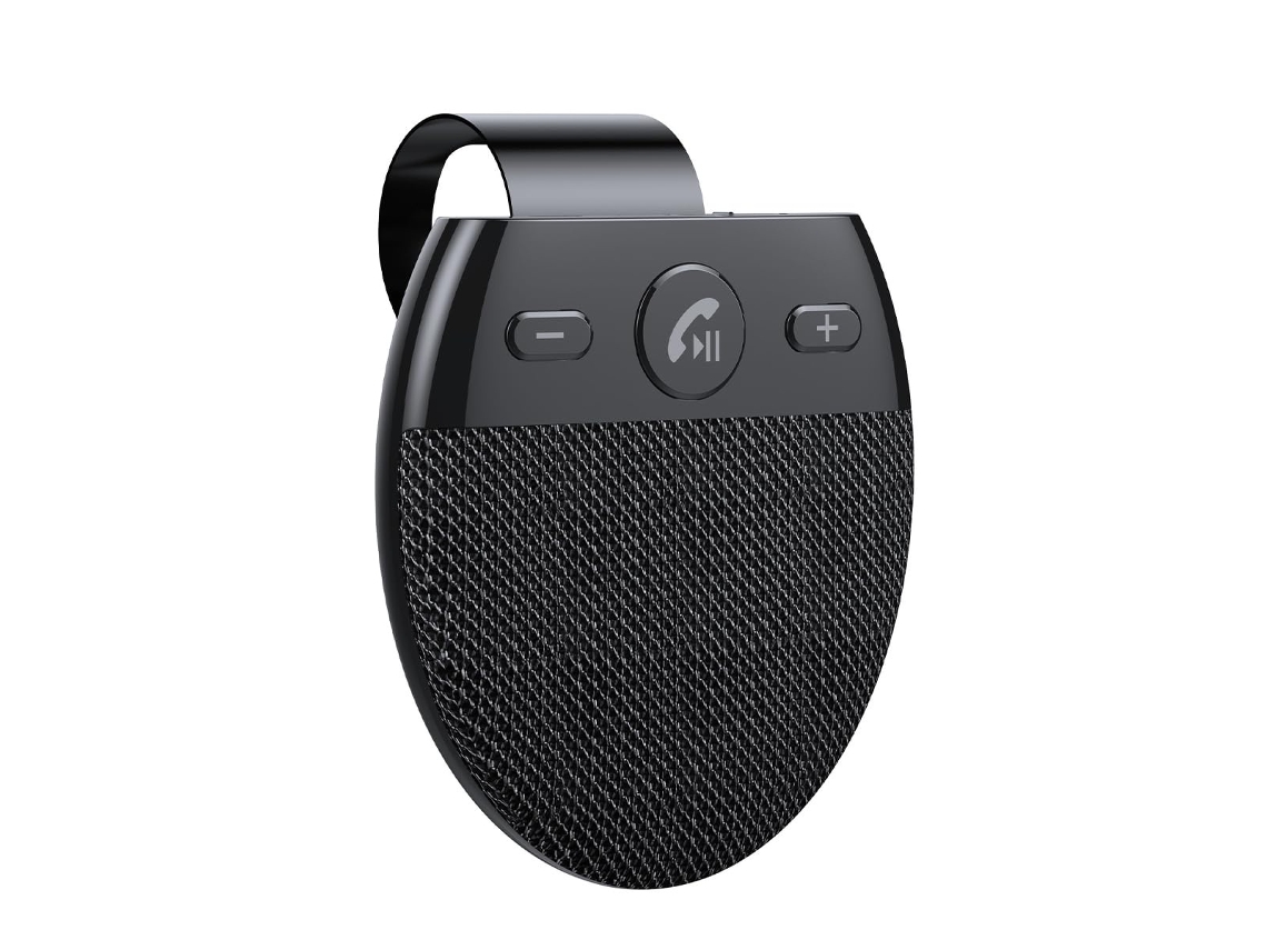 Kit de manos libres Bluetooth para coche Altavoz Bluetooth para parasol de coche Reproductor de música Encendido automático Conexión Bluetoo IKIKSO