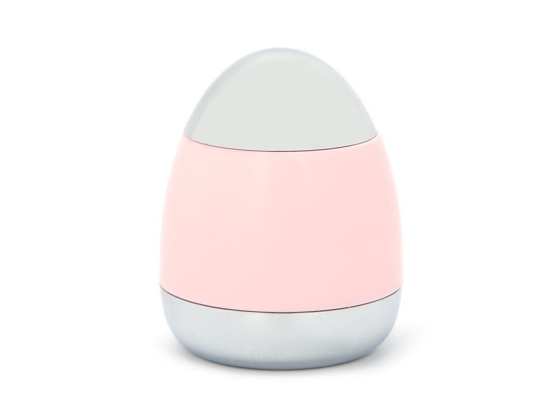 Dispositivo magnético facial EMS con luz roja, terapia de luz fotónica, máquina para el cuidado del rostro y el contorno de ojos. Rosa. GOKOCO
