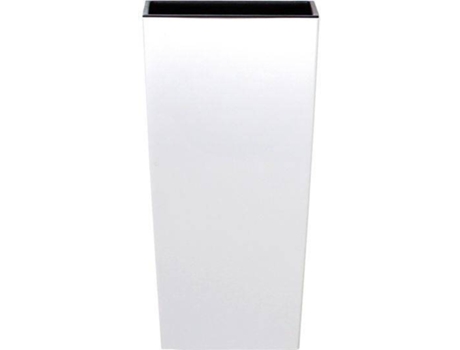 Maceta PROSPERPLAST Urbi Square (Blanco - 14 x 14 x 26.5 cm)