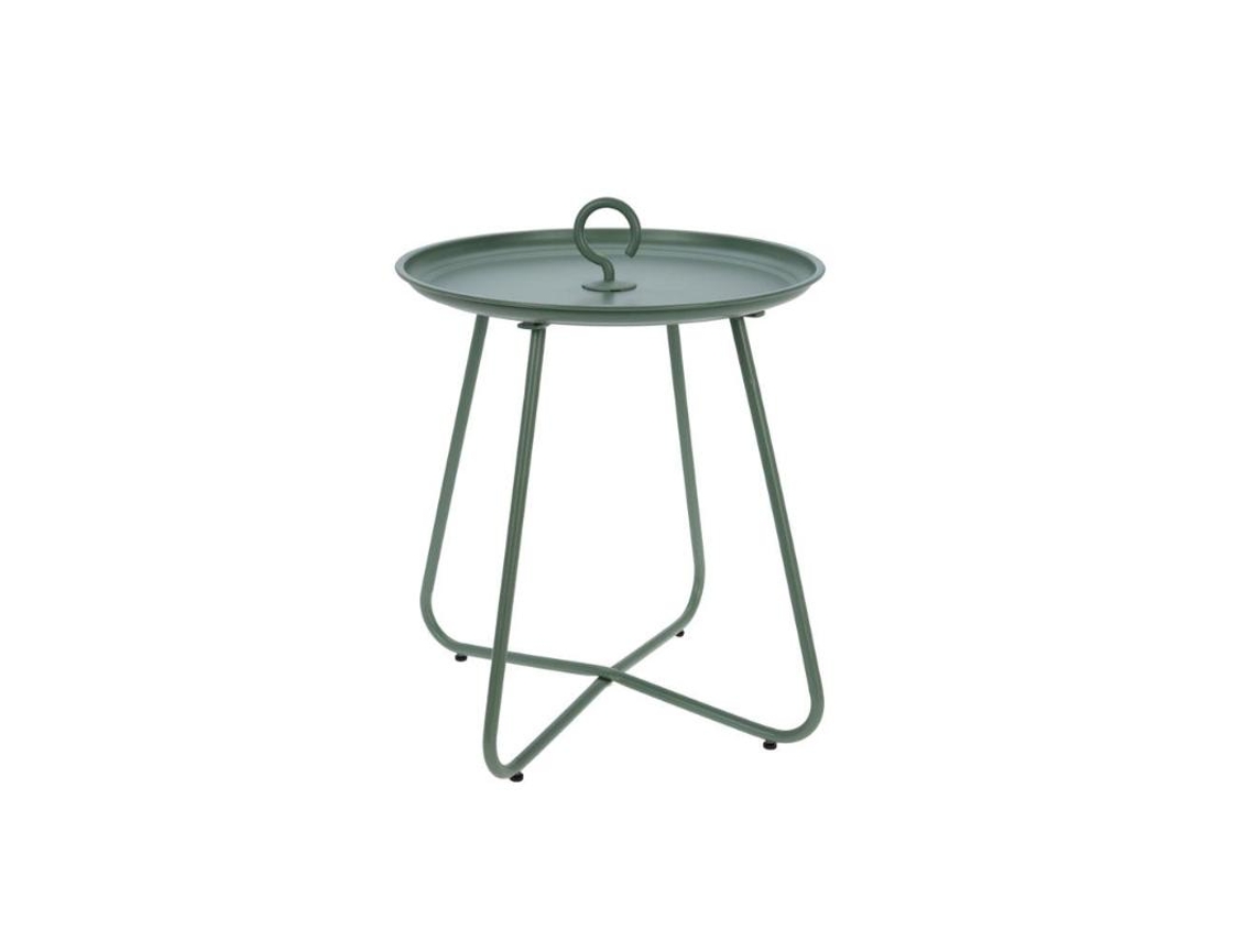 Mesa Auxiliar Redonda 46 Cm Verde