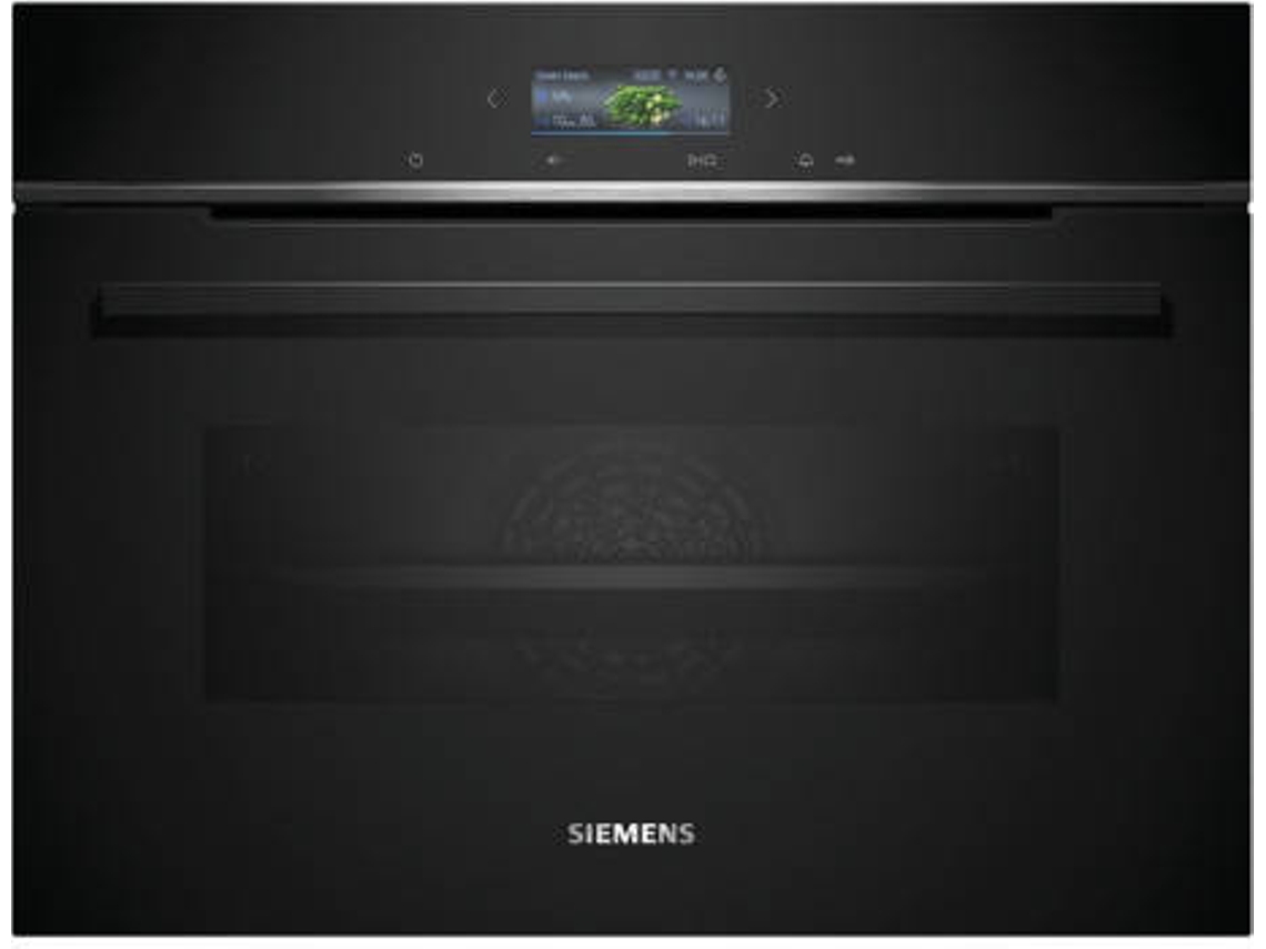 Horno SIEMENS CB774G1B1 (47L - 60 cm - Pirólitico - Negro)