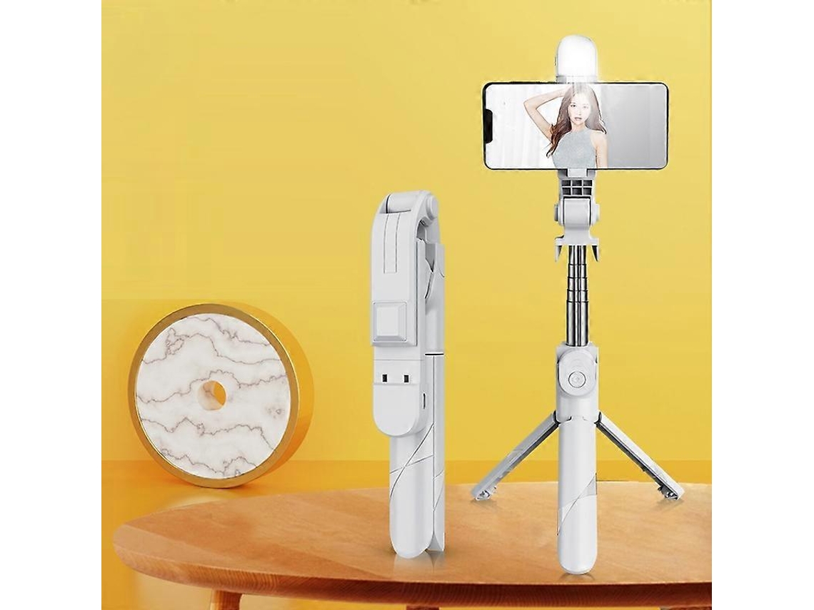 Mini palo selfie Bluetooth con trípode XT02SP para transmisión en vivo Nostalgia88
