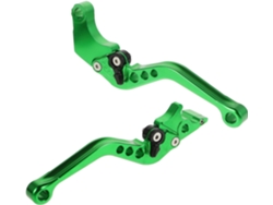 Manetas de freno pivotantes para Monkey 125, compatibles con piezas de aluminio verde robusto.