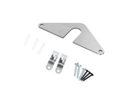 Placa de montaje de boquilla de manguera triangular de aluminio para grifos