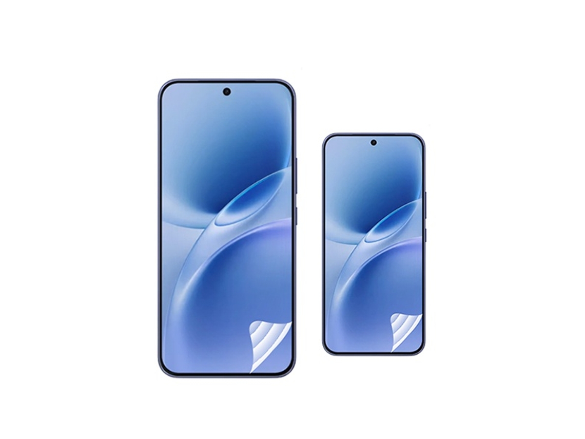 Kit 2 Films Protectores Delanteros De Hidrogel Gift4me Para Vivo V60 Lite 4g - Transparente