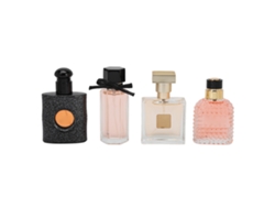 4pcs Perfume Mujer 25ml Floral Woody Duradero Refresco Fragrancia Ligera Exquisita Set