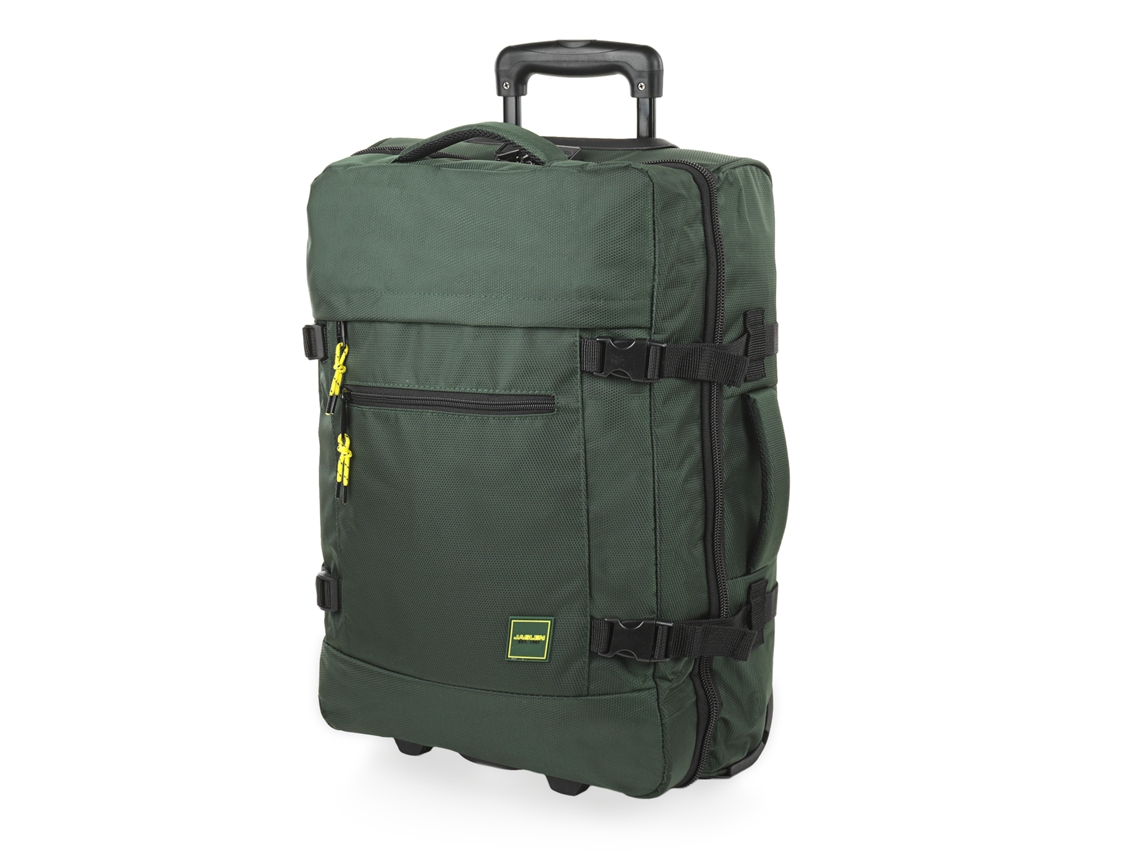 Bolsa Viaje Ruedas Cabina JASLEN Treviso kaki (36X55x19 Cm - 40L)