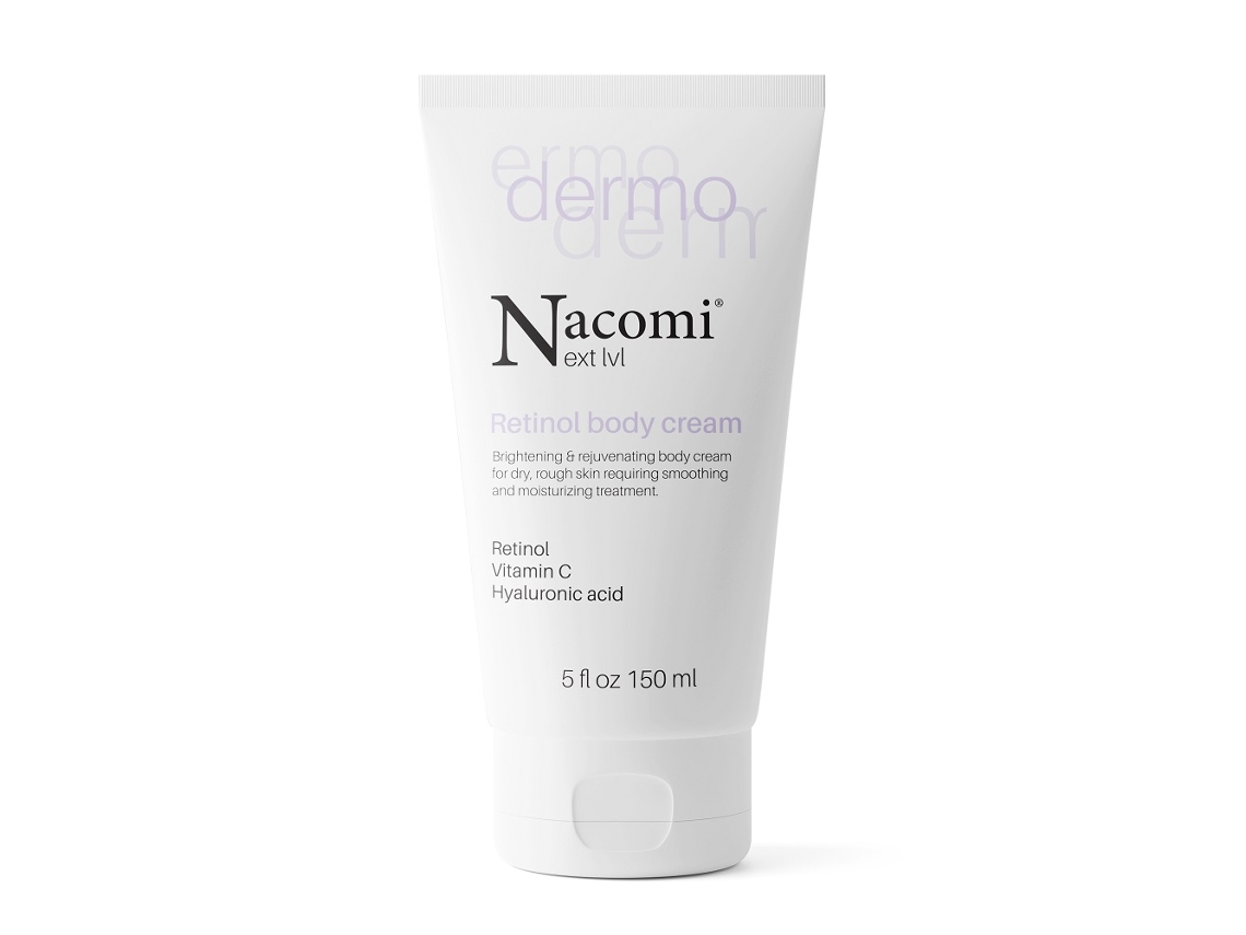 Crema Corporal Blanqueadora y Rejuvenecedora con Retinol y Vitamina C 150ml Nacomi