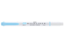 Marcador Fluorescente 2 Pontas Mildliner Azul