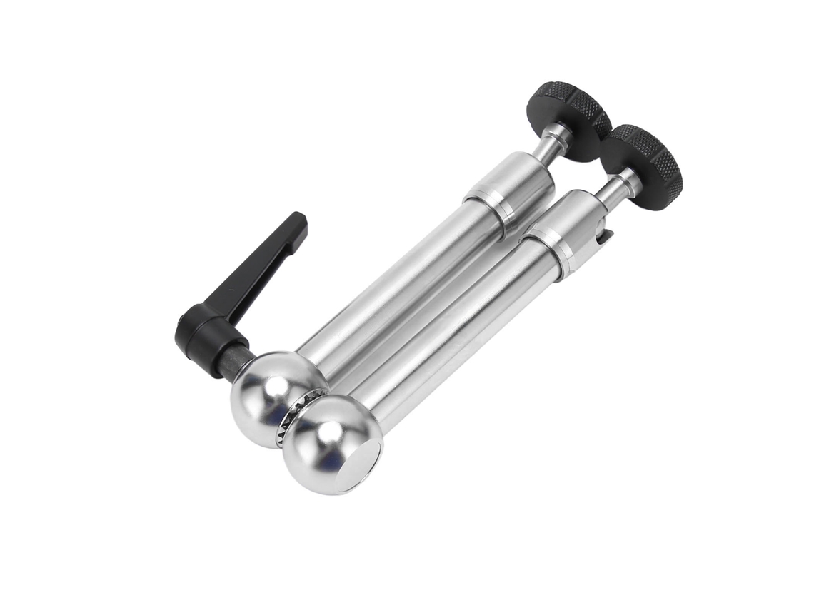 Brazo De Fricción Articulable Ajustable Con Cabeza Esférica Y Tornillo De 1/4 Pulgada Para Cámara, Monitor Lcd, Trípode Y Flash, 11 Pulgadas