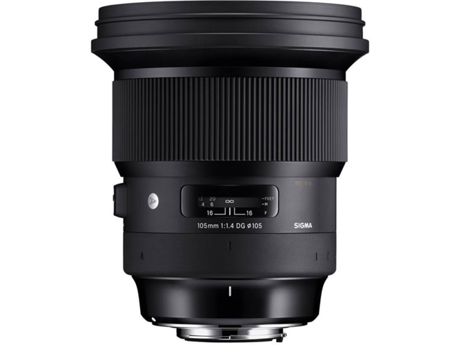 Objetivo SIGMA 105mm F1.4 DG HSM (Negro - Encaje: Sony E - Apertura: f/1.4 - f/16)