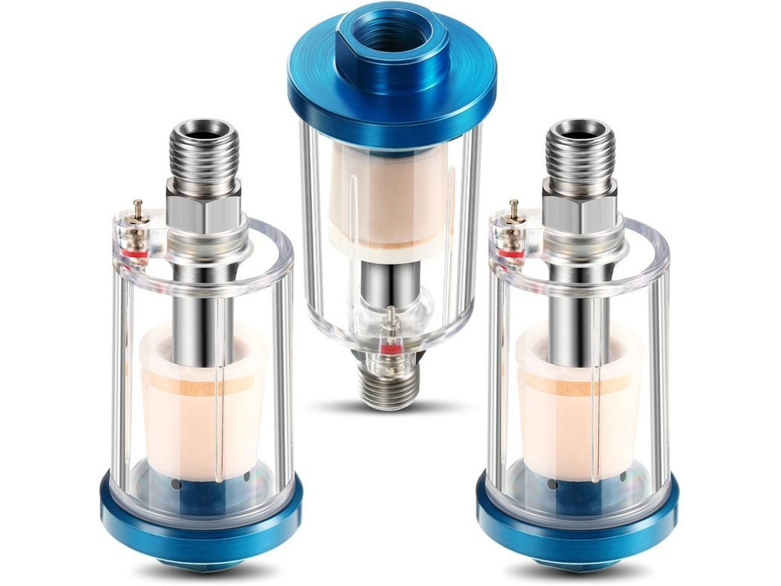 Filtro Separador De Agua Y Aceite Para Compresor De Aire Y Aerógrafo, Conexión De 1/4 De Pulgada.