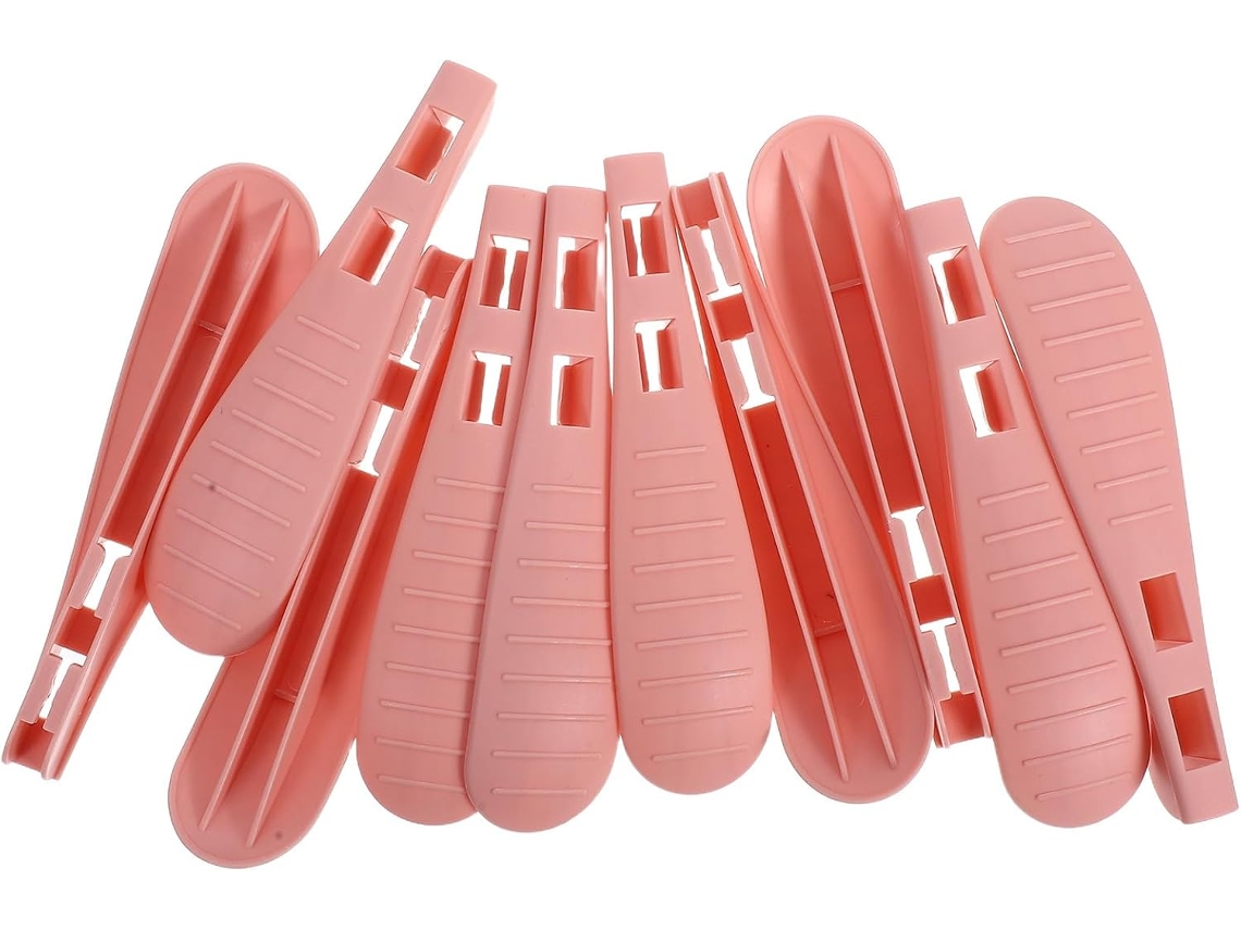 40 Protectores Hombros Plástico Perchas Vestidos Suéteres Residuos Material Antideslizante Organización