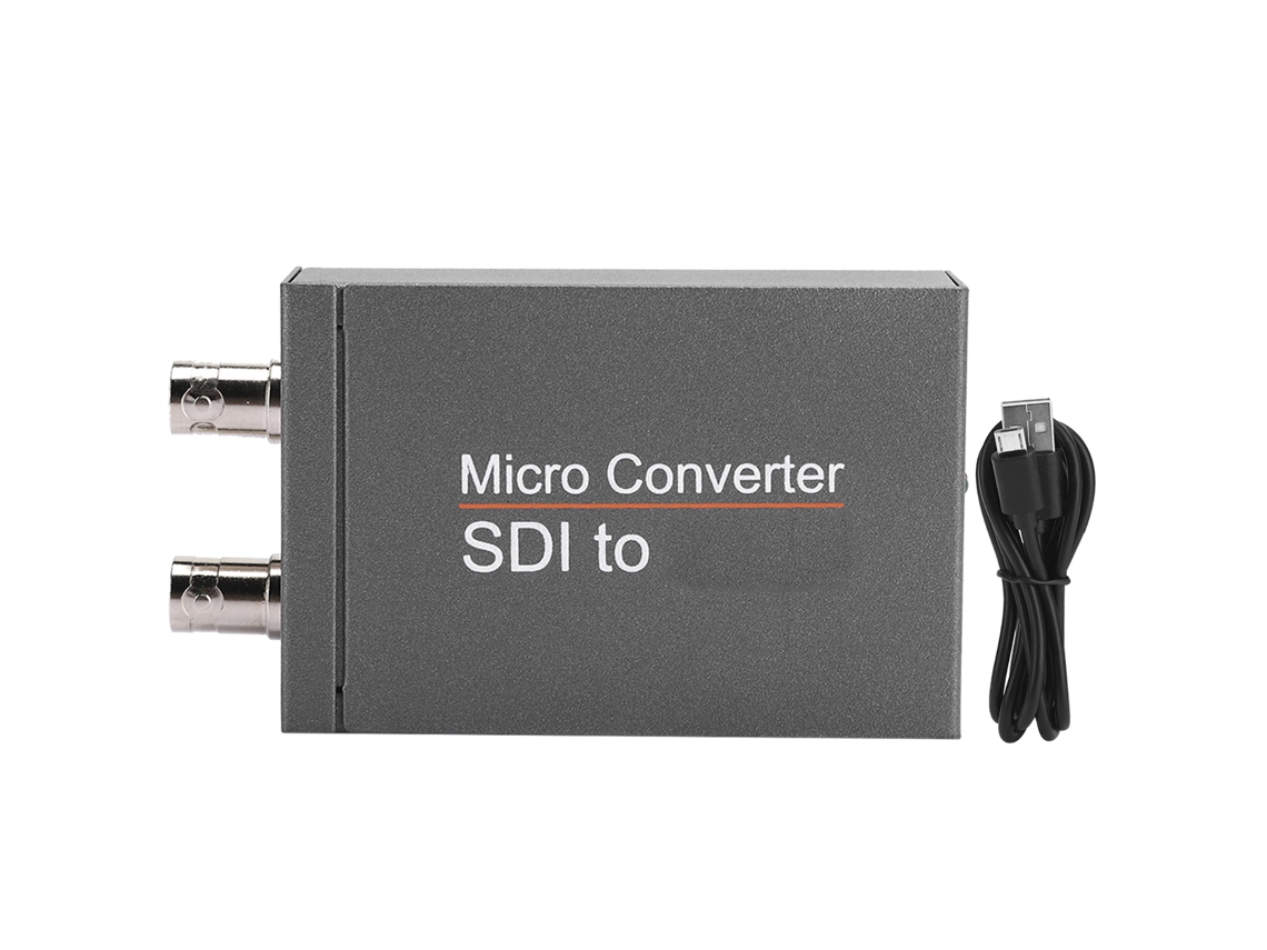 Conversor Mini Hd Sdi Para Hd/3g-sdi Com Saída Em Loop Local 1080p Suporta Sinais Adaptador