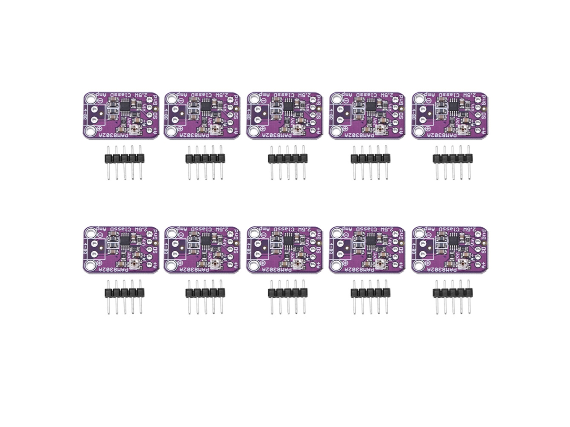 10pcs Módulo Amplificador De Potencia De Audio Clase D Cjmcu-832 Pam8302a 2.5w Canal Individual