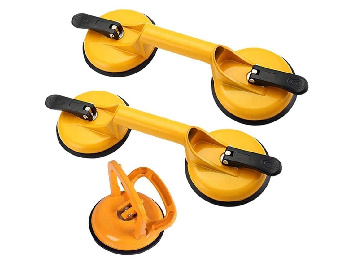 Soportes De Succión Dobles Y Simples Para Elevar Vidrio, Mármol Y Materiales Pesados.