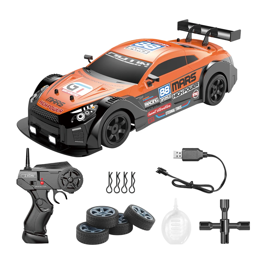 Coche De Carreras De Alta Velocidad Con Control Remoto De 2,4 G