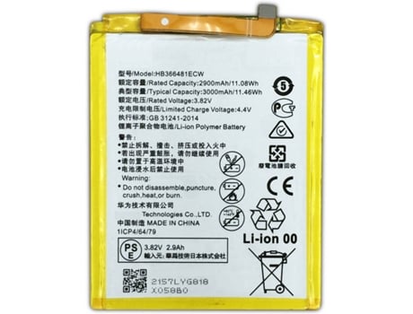 Batería MOVITEK HUAP9P9LITE para Huawei P9, P9 Lite, P8 Lite 2017, Honor 5C, P20 Lite (3000 mAh)