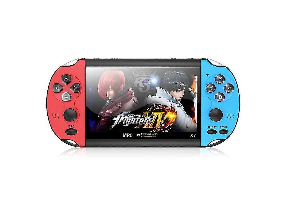 Consola de juegos de bolsillo GOKOCO de 4,3 pulgadas, Dual Shake de 8 g, múltiples juegos integrados.