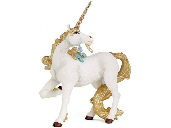 Figura PAPO Unicórnio Dorado