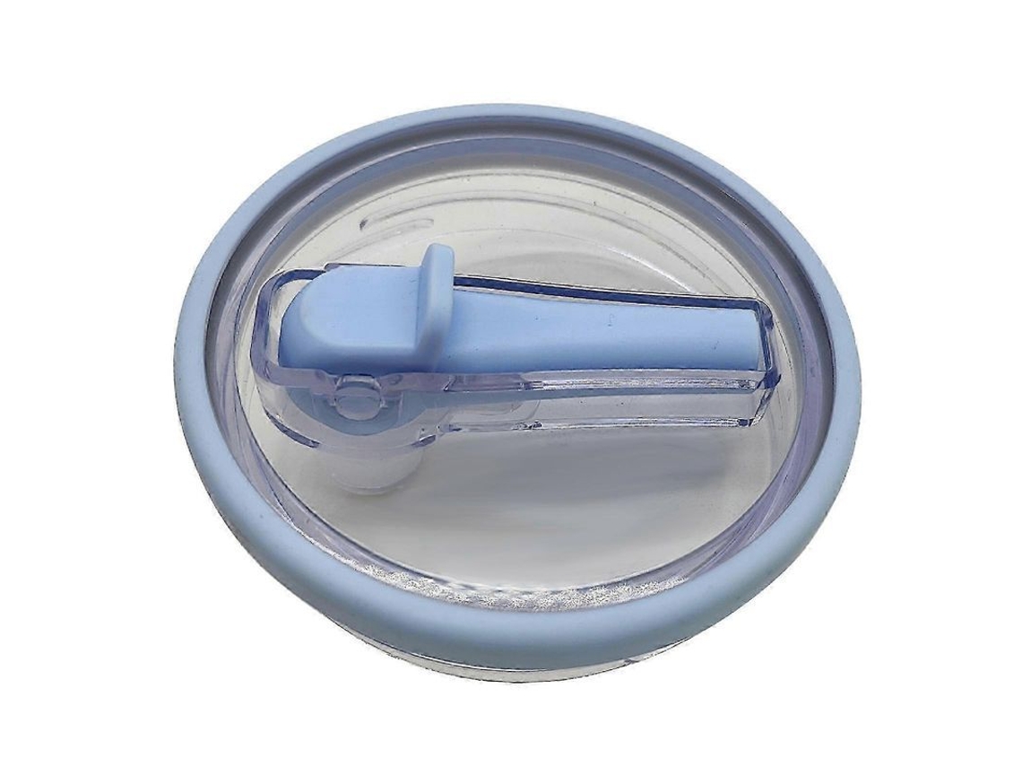 Tapa Con Pajita Abatible Para Vaso Stanley De 40 Oz, A Prueba De Fugas, Material Seguro, Azul Claro.