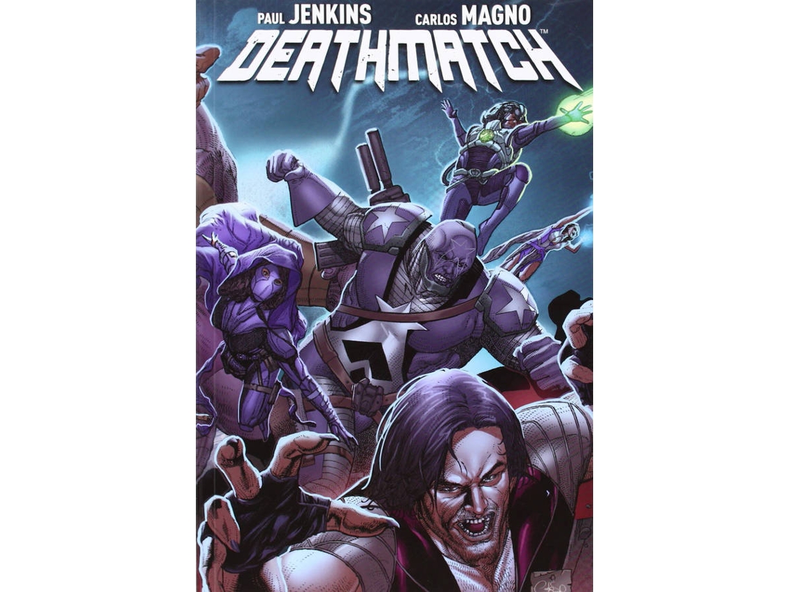 Libro Deathmatch, 2 Mil Cortes de Paul Jenkins (Español)
