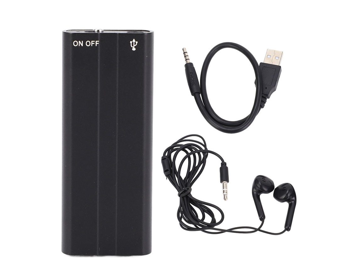 Grabadora De Voz Digital Portátil Con Reducción De Ruido, Clip Flexible, Hd 8g Para Reuniones Y Clases.