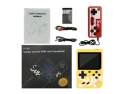 Console De Jogos Portátil Com 400 Jogos Pré-instalados, Tela Grande E Controles Físicos - Branco, Amarelo, Vermelho, Azul, Preto