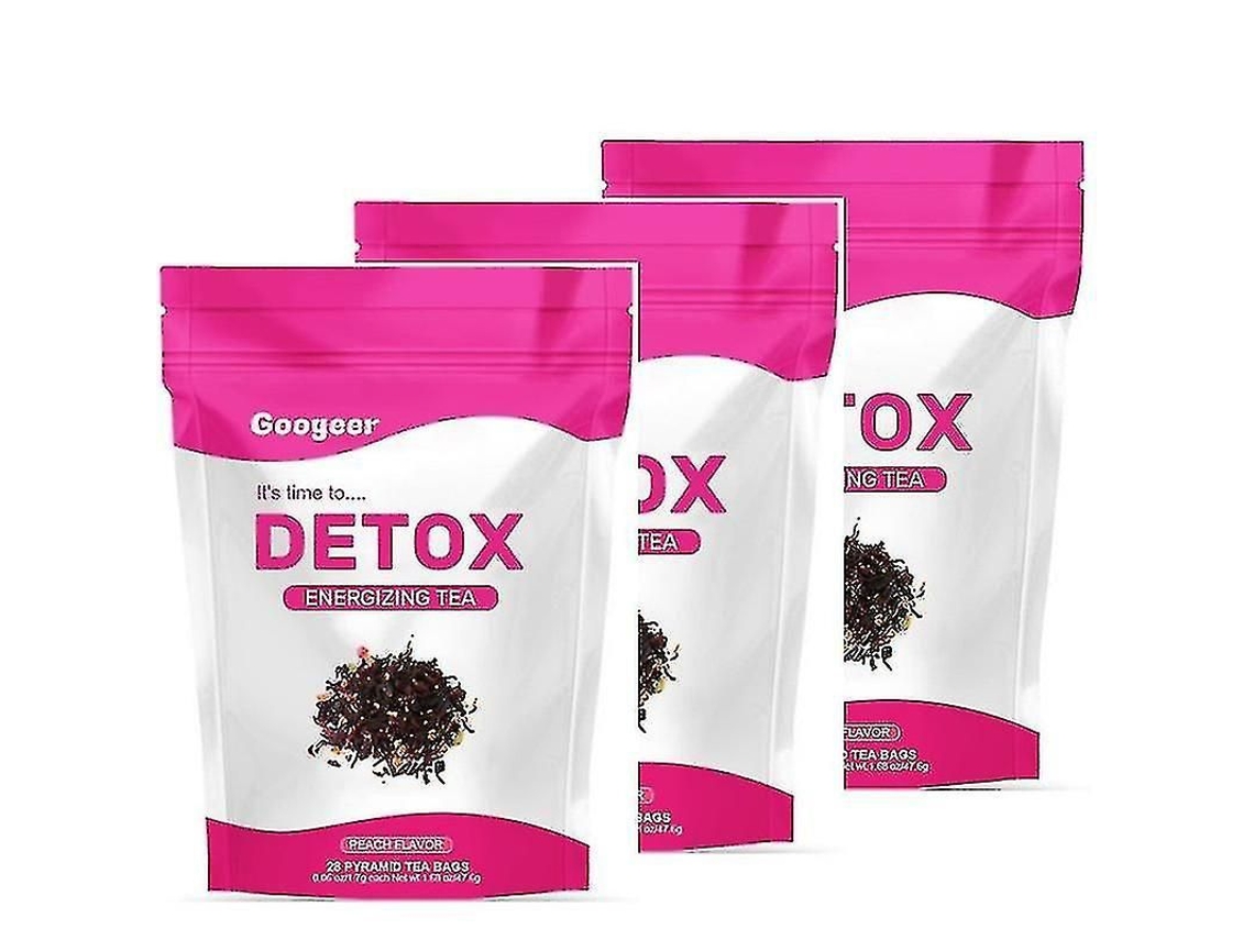 Té Desintoxicante Googeer, 28 Bolsitas Para Bajar De Peso, Quemar Grasa Y Reducir La Hinchazón.