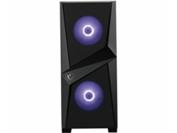 Carcasa Ordenador Msi Mag Forge 100M Midi Tower Negro Transparente