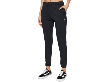 Pantalones de Mujer para Deporte CONVERSE Icon Play Negro (shoes//eu/XS)