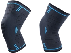 Rodillera Vilico Ab080 Azul Talla L Manga De Rodilla De Compresión Anticolisión De Rodilla For Voleibol Fútbol, Adulto Adolescente (28,5x17cm)