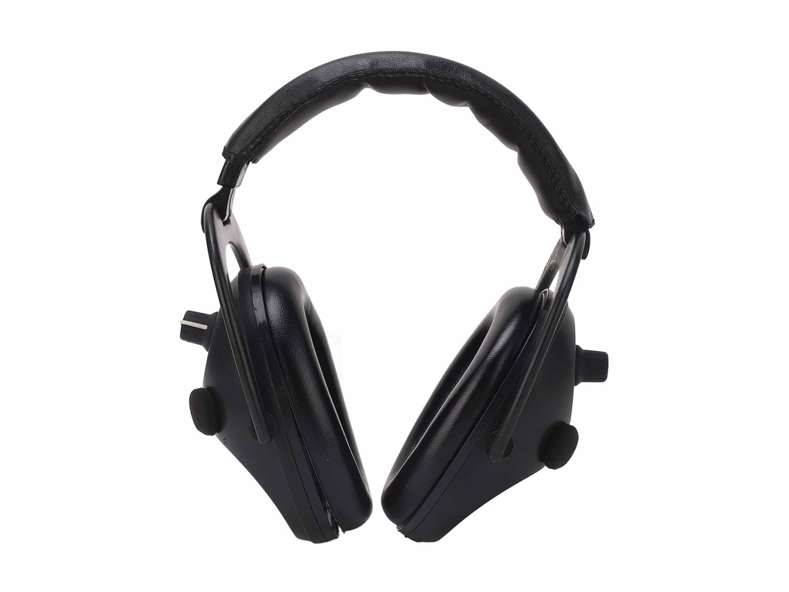 Auriculares Con Cancelación De Ruido Para Viajes Al Aire Libre, Diseño De Biblioteca, Color Negro Con Protección Auditiva Ajustable.