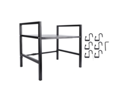 Estante Extensible Para Microondas, Altura Ajustable De 40 A 64 Cm, Acero Al Carbono, Para Almacenamiento En Cocina O Garaje.