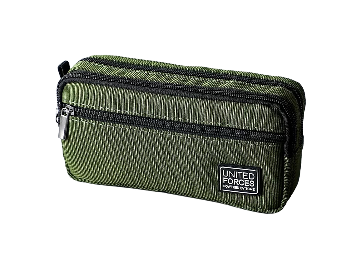 Estuche de lápices de gran capacidad, bolsa de almacenamiento sencilla para bolígrafos, para la escuela, la universidad y la oficina.