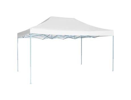 MAISON EXCLUSIVE Carpa de fiesta plegable profesional acero blanco 3x4 m