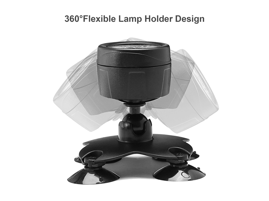 2026-kit De Luz Submarina Rgb Con Control Remoto, Ángulo Rotatorio, Resistencia Al Agua Ip68 Para Piscina, Jardín Y Exteriores