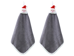 Toalla De Cocina Colgante De Invierno 2 Paquetes Toallas De Mano De Navidad Decoración De Toalla Suave Para Horno De Baño Toallas Absorbentes