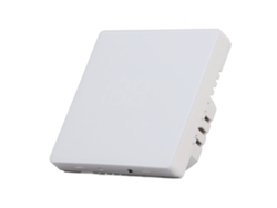 2026as - Termostato digital inteligente programable con Wi-Fi, control remoto mediante aplicación móvil, resistente al agua IP20, 90-240V 3A
