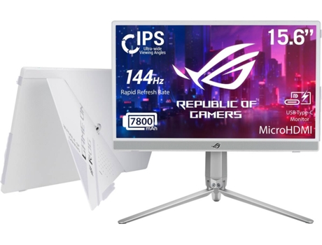Monitor Gaming ASUS Strix XG16AHP-W (15.6'' - 3 ms - 144 Hz)