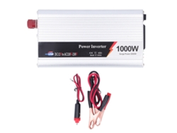 Inversor de corriente para coche de 1000 W con interfaz USB y ventilador silencioso, de 12 V CC a 220-230 V CA.