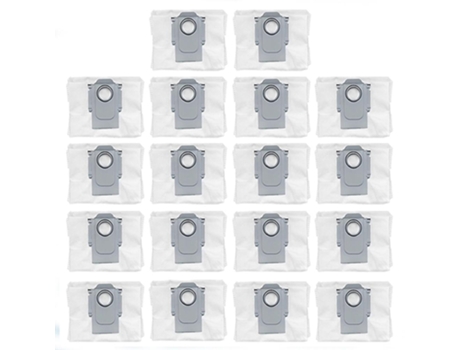 18 peças de acessórios de substituição de saco de pó para roborock t8, g10s, q7