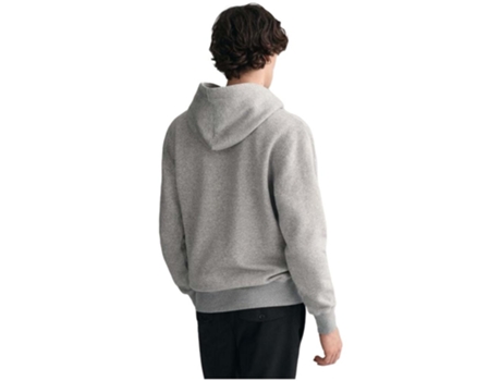 Sudadera de Hombre GANT Capucha Gris (M)