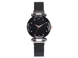 Reloj De Pulsera Sencillo De Aleación Para Mujer Con Esfera Redonda, Movimiento De Cuarzo Analógico, Color Plateado.