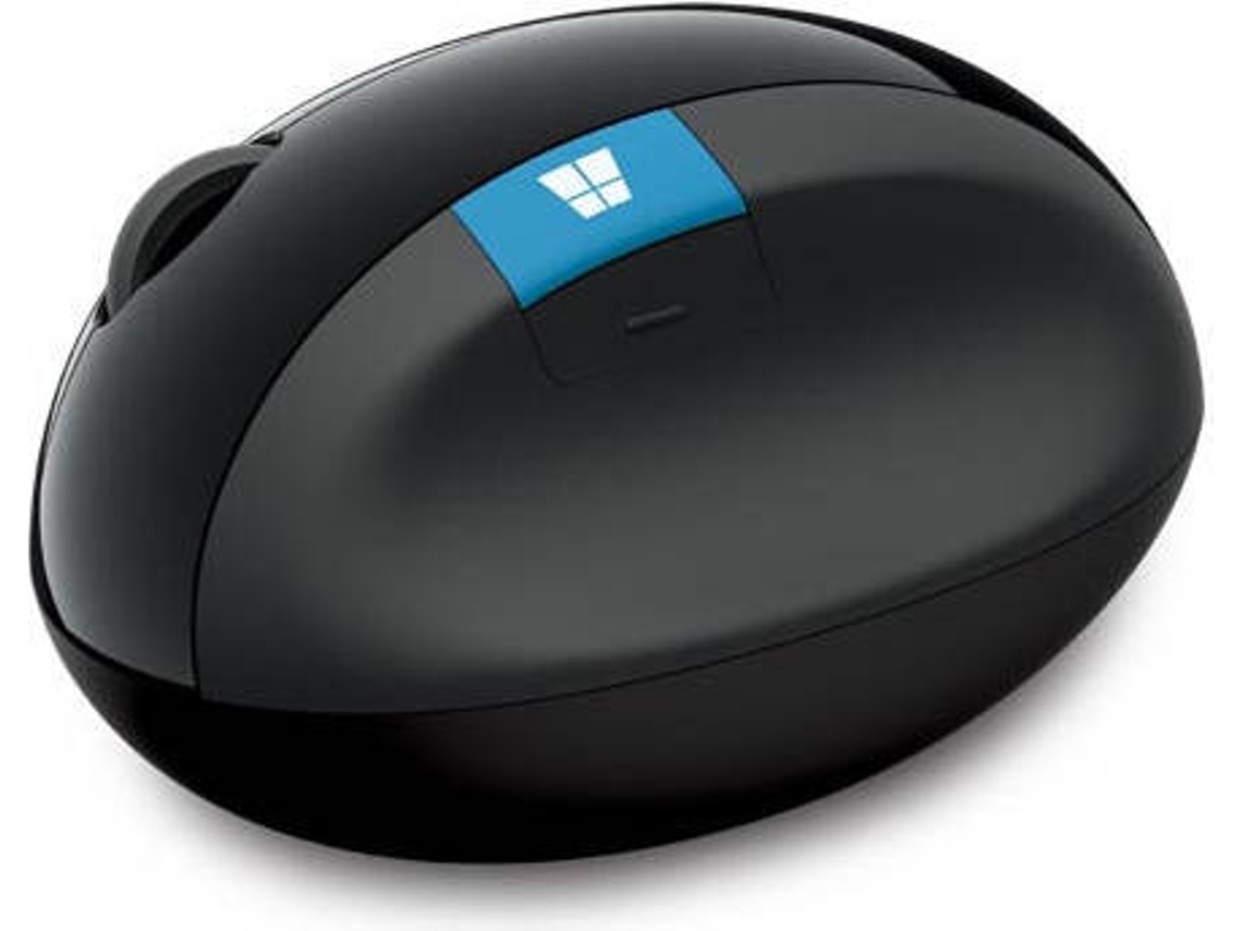 Ratón MICROSOFT Sculpt Ergonomic (Inalámbrico - Regular - 1600 dpi - Negro)