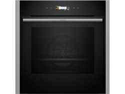 Horno multifunción integrado Neff B54cr71n0 de 71 l y 60 cm con pirólisis en negro