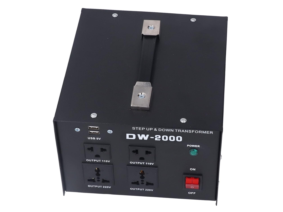 Transformador de voltaje, convertidor elevador de potencia de 2000 W para una amplia gama de aplicaciones.